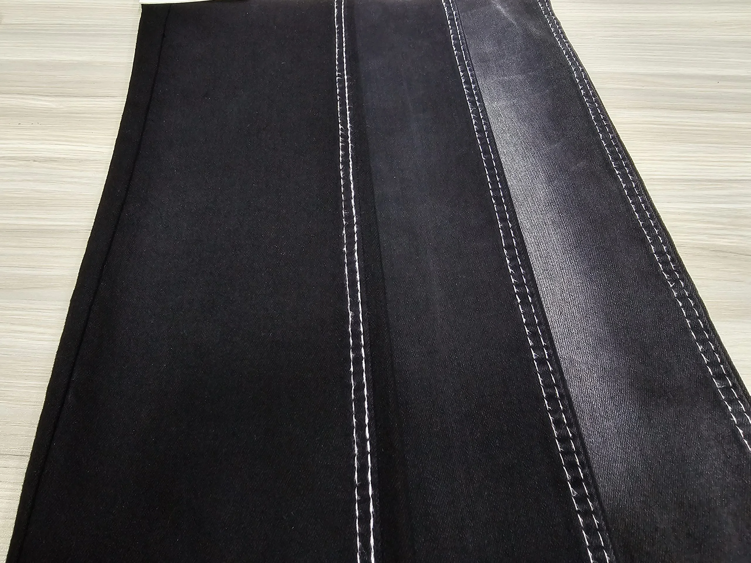 10oz Black High Stretch Denim Fabric 10oz Black High Stretch Denim Fabric