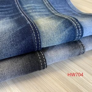 Low stretch denim fabrics 13oz for Straight Leg Jeans